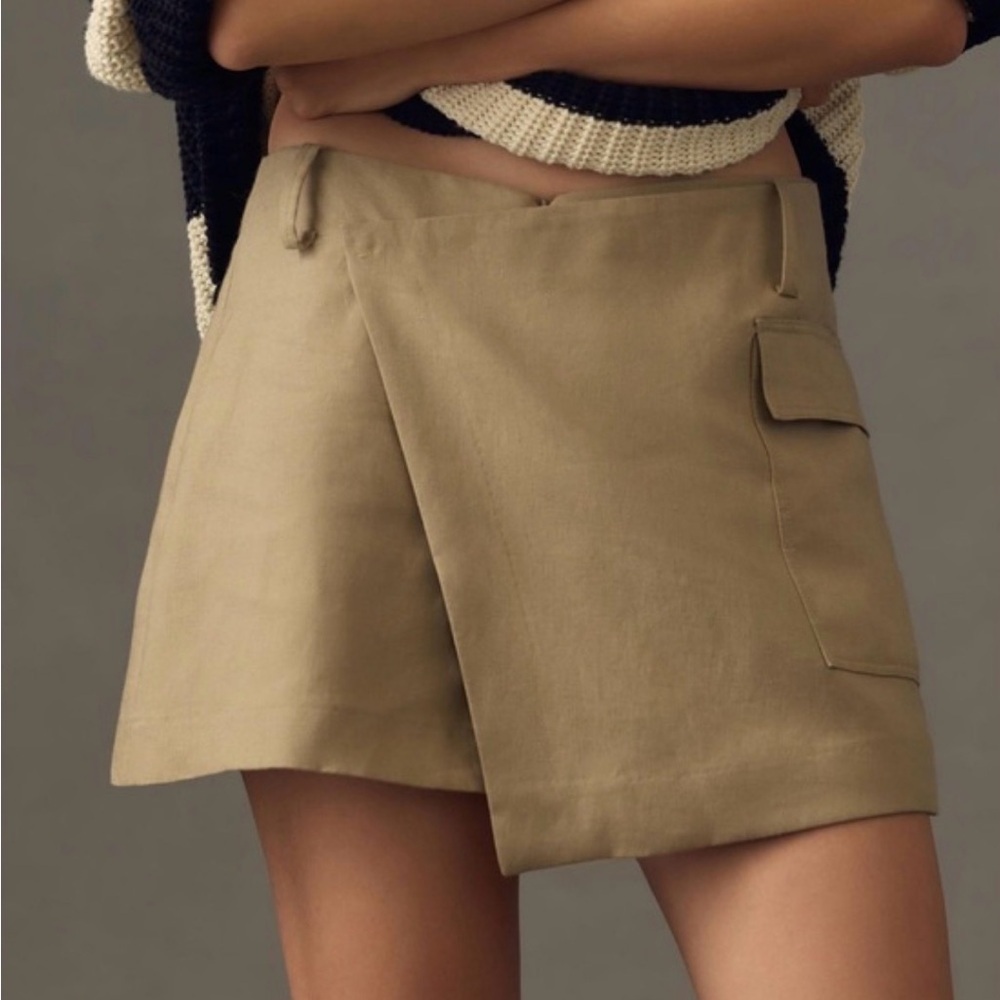 Anthropologie Beige Skort | 00